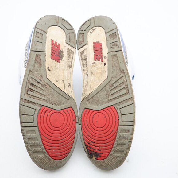 Nike Air Jordan 3 Retro OG Mid True Blue 2016 Men's US Size 10.5 Sneakers - Picture 7 of 12